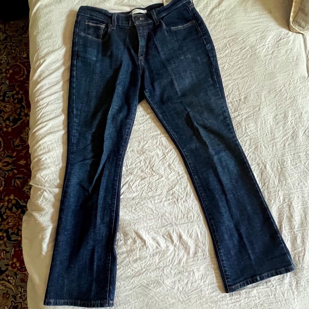 Dark Blue Women's Bootcut Jeans